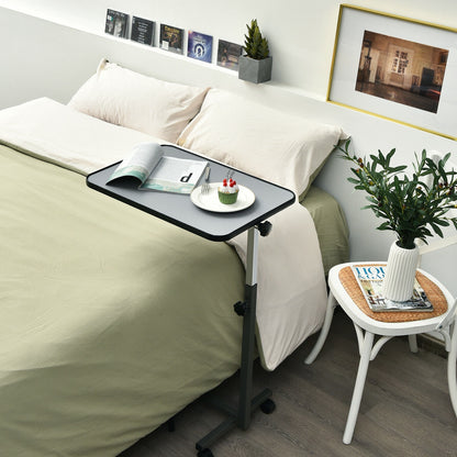 Overbed Rolling Table Food Tray