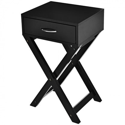 Modern X-Shape Accent Side End Table