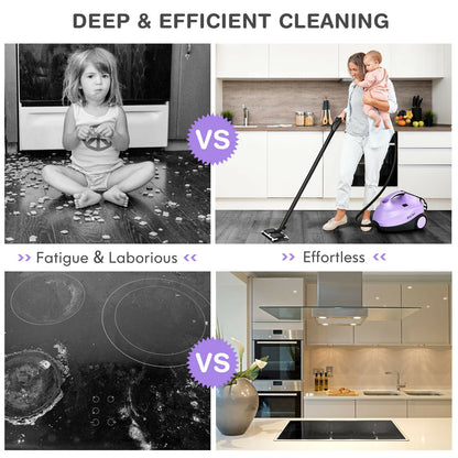 2000W Heavy Duty Multi-purpose Steam Cleaner Mop with Detachable Handheld Unit