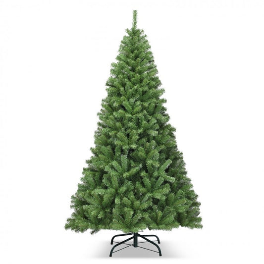 Sapin de Noël artificiel en PVC de qualité supérieure avec support en métal de 6/7,5/9 pieds