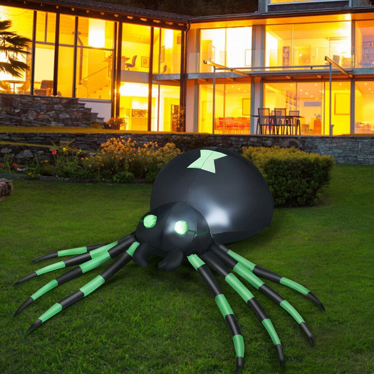 6 Feet Halloween Inflatable Blow-Up Spider