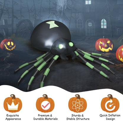 6 Feet Halloween Inflatable Blow-Up Spider