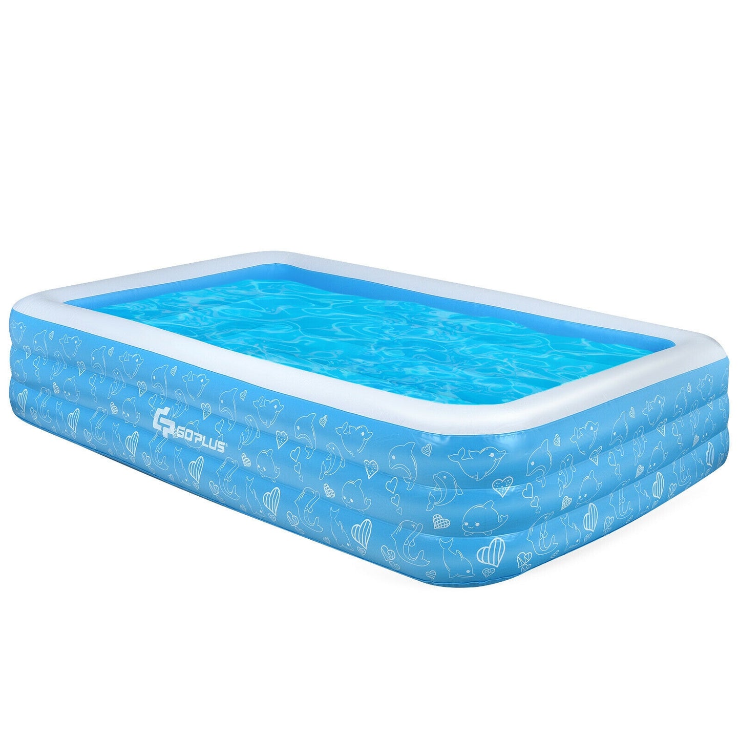 Piscine familiale gonflable de taille standard