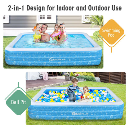 Piscine familiale gonflable de taille standard