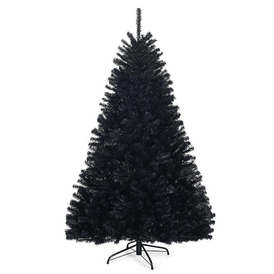 Arbre de Noël artificiel articulé pour Halloween de 6 pieds