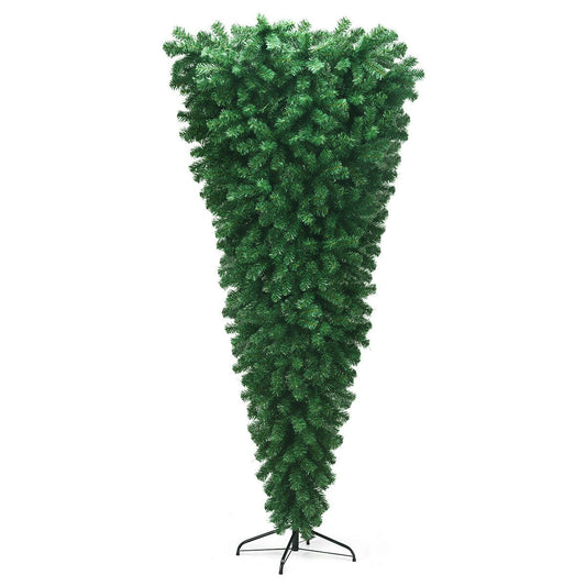 7 Feet Unlit Upside Down Artificial Christmas Tree