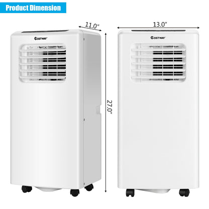 Climatiseur portatif de 10 000 BTU avec modes déshumidificateur et ventilateur