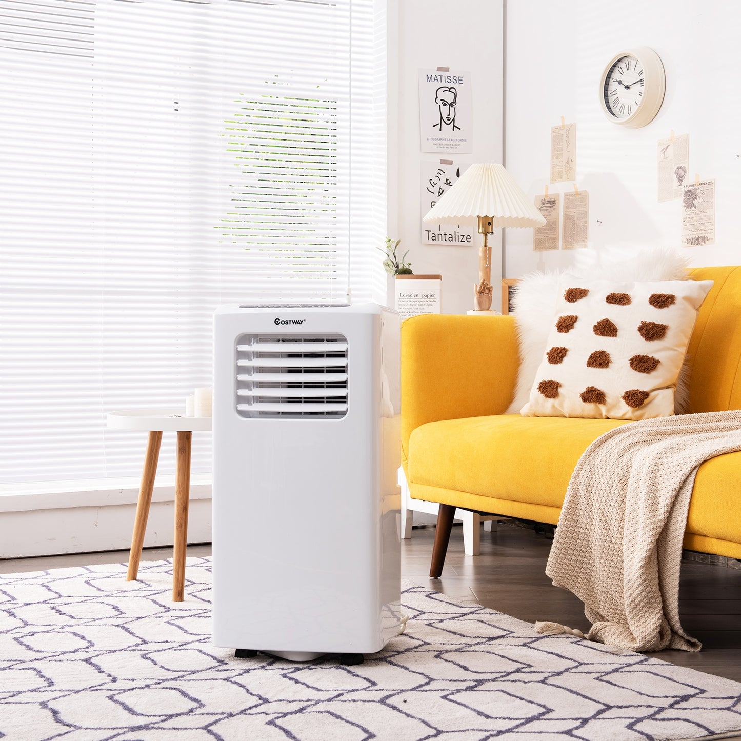 Climatiseur portatif de 10 000 BTU avec modes déshumidificateur et ventilateur