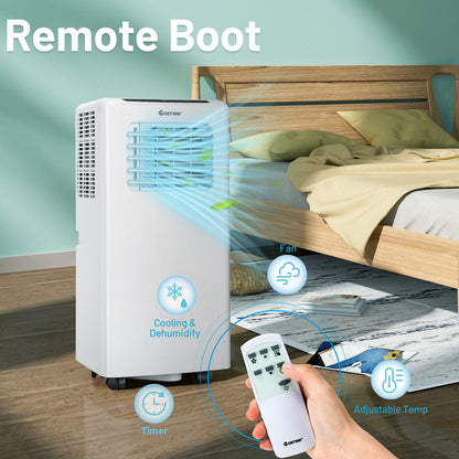 Climatiseur portatif de 10 000 BTU avec modes déshumidificateur et ventilateur