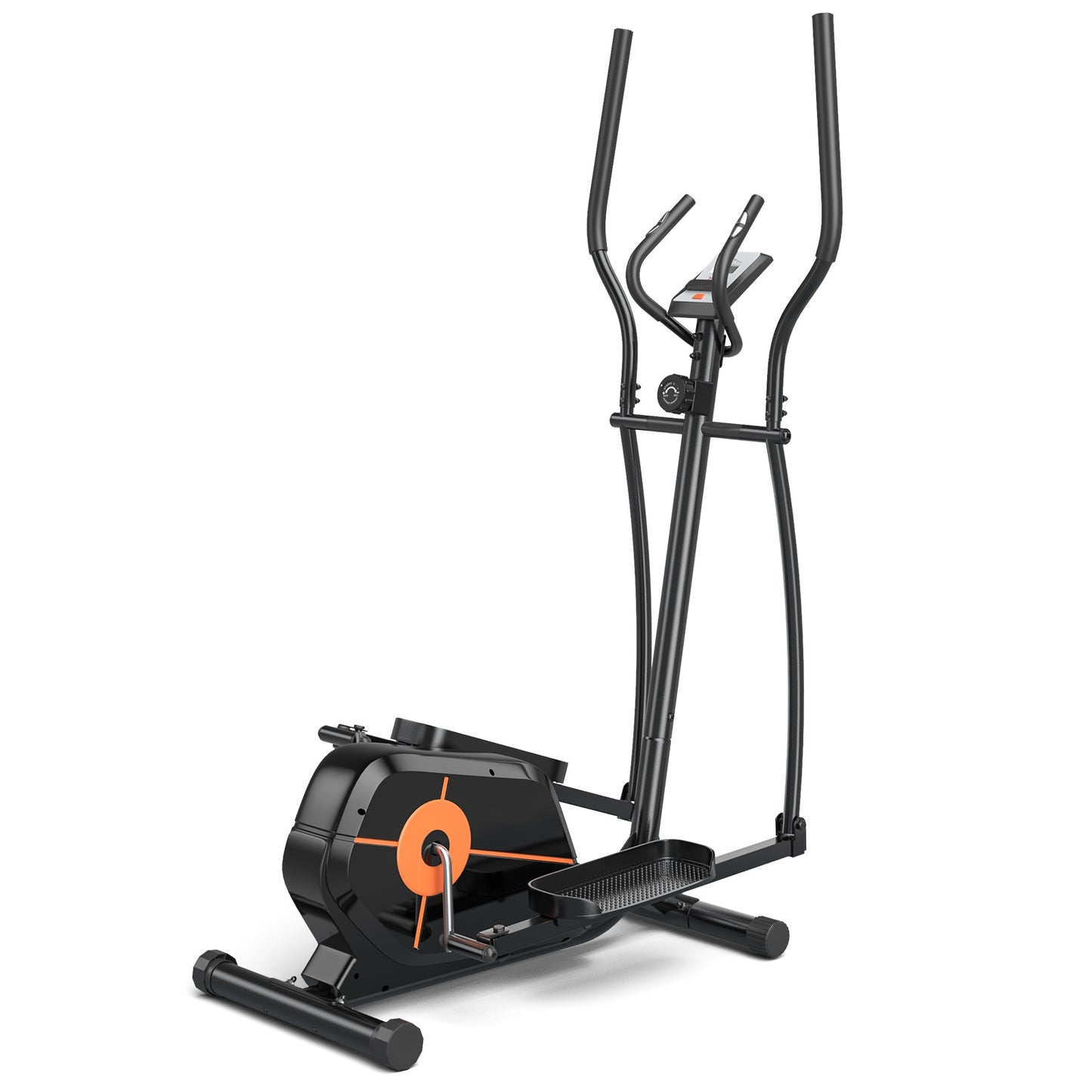 Appareil d'exercice elliptique Cross Trainer magnétique avec écran LCD