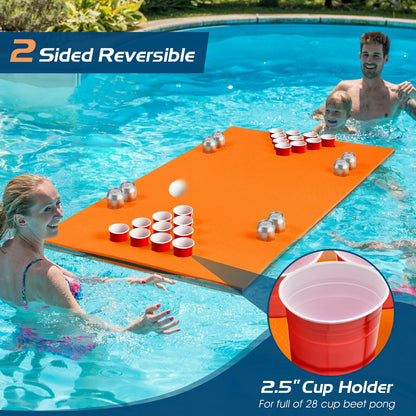 5.5 Feet x 35.5 inch 3-Layer Multi-Purpose Floating Beer Pong Table