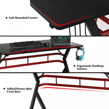 Bureau de rangement multifonctionnel pour ordinateur de jeu