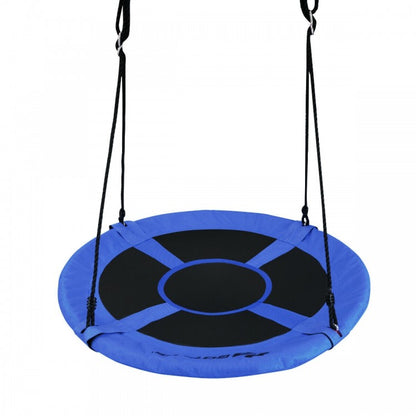 40 Inch 770 lbs Flying Saucer Tree Swing Kids Gift with 2 Tree Hanging Straps