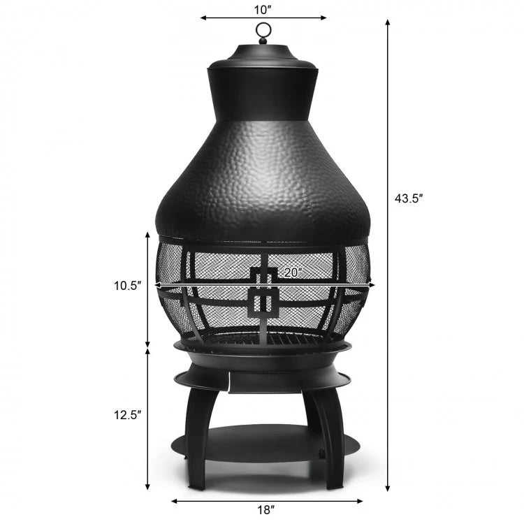 Cheminées à bois pour patio