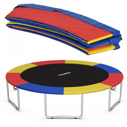 Trampoline de sécurité étanche de 10 pieds avec housse à ressort pour extérieur/intérieur