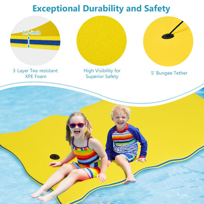 3-layer Tear-resistant Relaxing Foam Floating Pad