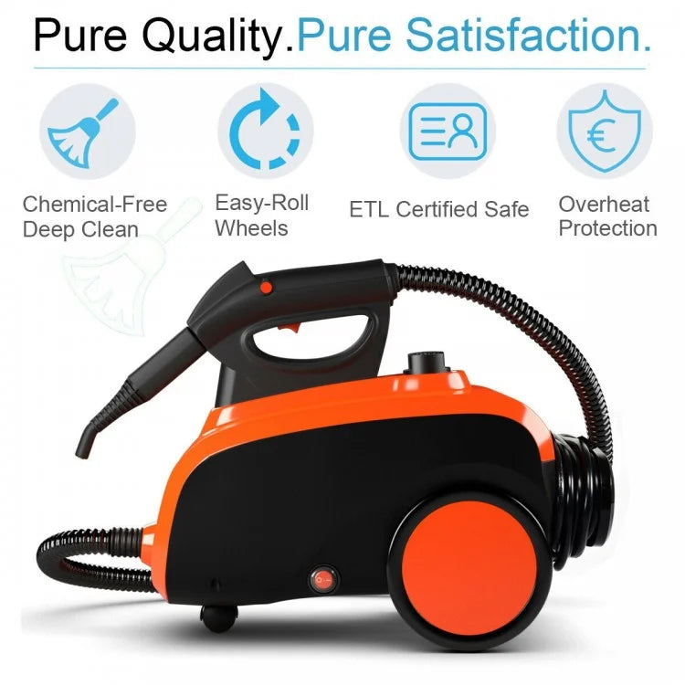 Heavy Duty Household Multipurpose Steam Cleaner with 18 Accessories