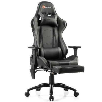 Ergonomic High Back PU Leather Massage Gaming Chair