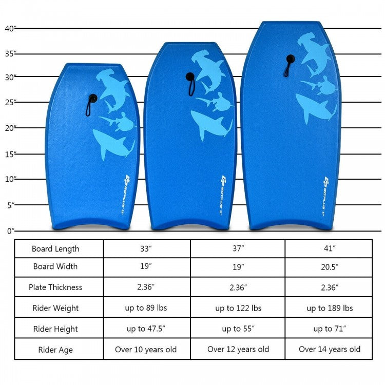 Planche de surf Super Bodyboard légère avec noyau EPS