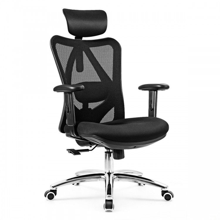 Adjustable Height Mesh Swivel High Back Office Chair