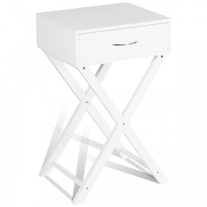 Modern X-Shape Accent Side End Table