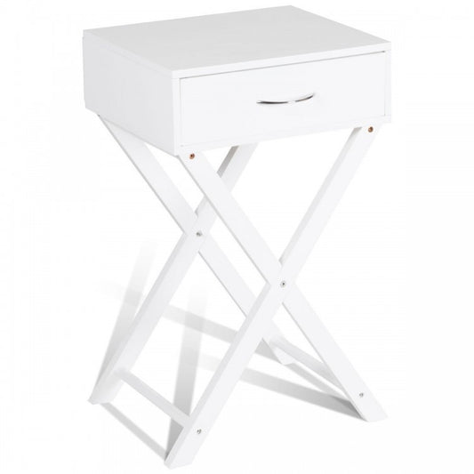 Table d'appoint d'appoint moderne en forme de X