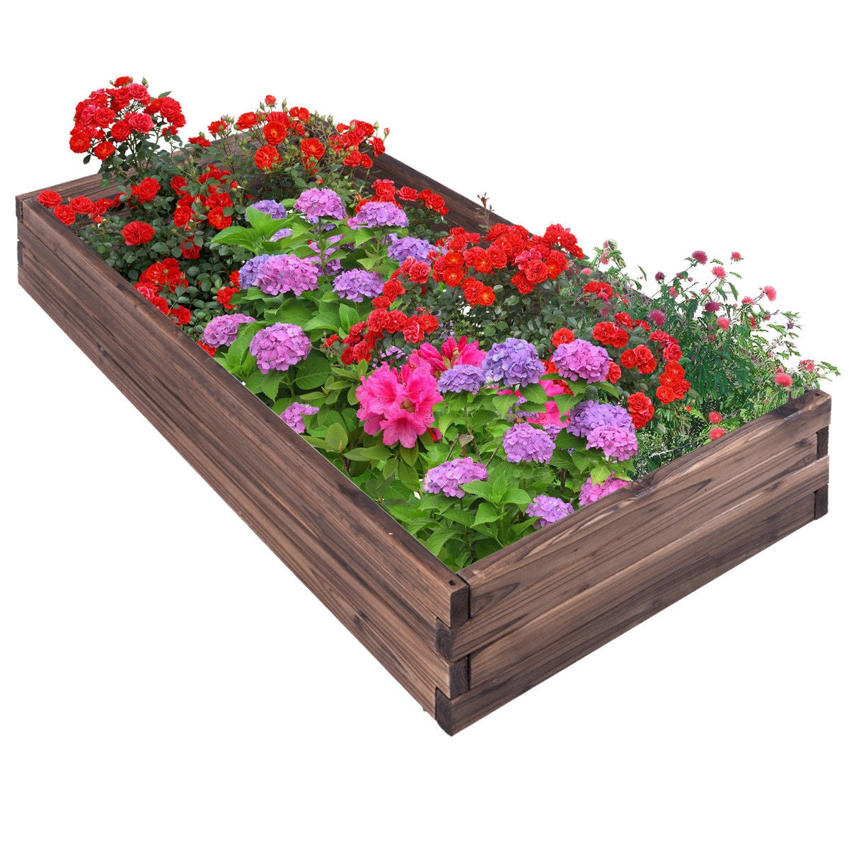 Kit de jardinière surélevée en bois