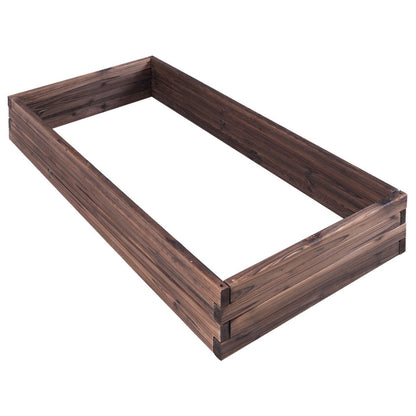 Kit de jardinière surélevée en bois