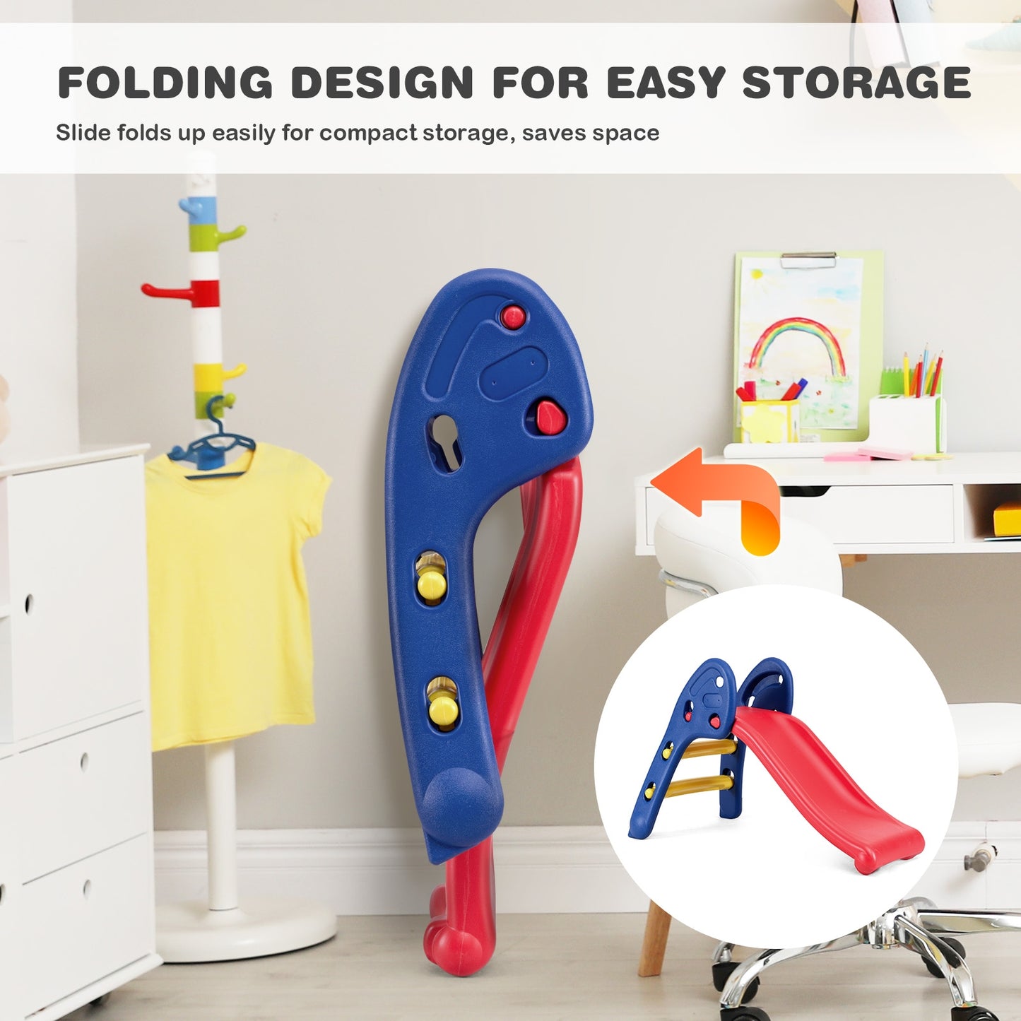 Step 2 Children Folding Plastic Slide