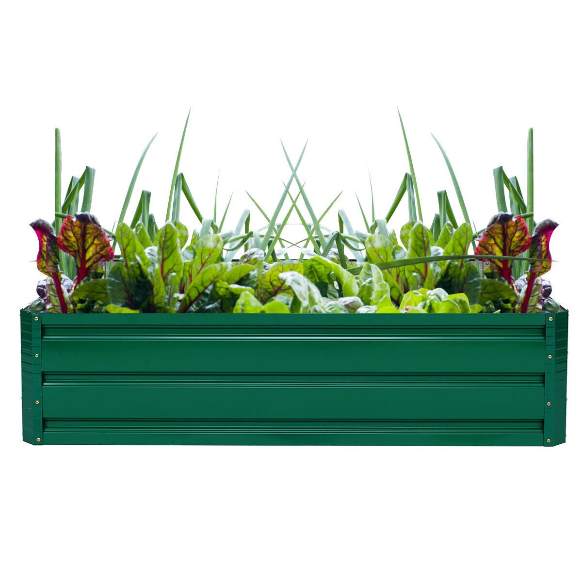 47.5 Inch Patio Raised Garden Bed Vegetable Flower Planter