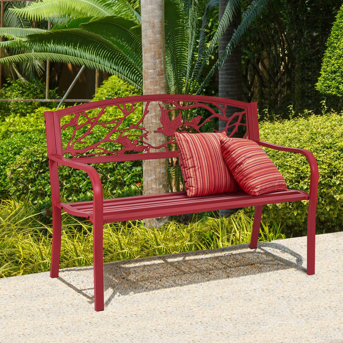 Patio Garden Bench Park Yard Outdoor Furniture