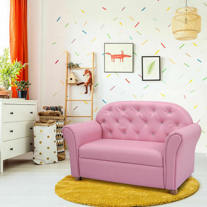 Fauteuil de salon avec accoudoirs pour enfants Princess