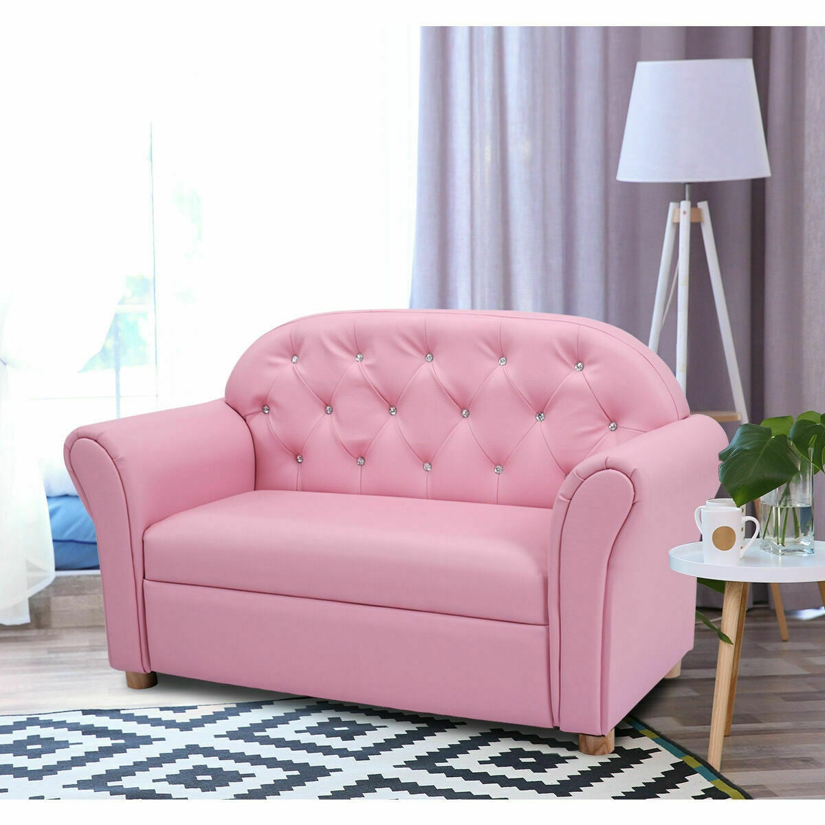 Fauteuil de salon avec accoudoirs pour enfants Princess