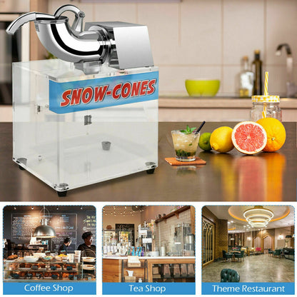 Electric Snow Cone Machine Ice Shaver Maker