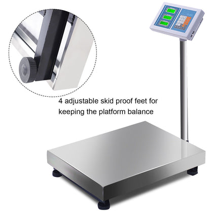 660 lbs Weight Computing Digital Floor Platform Scale