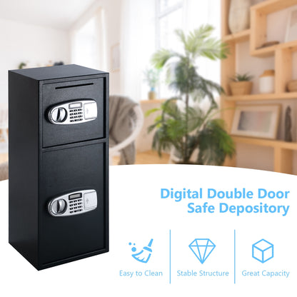 Digital Safe Box with 2 Doors