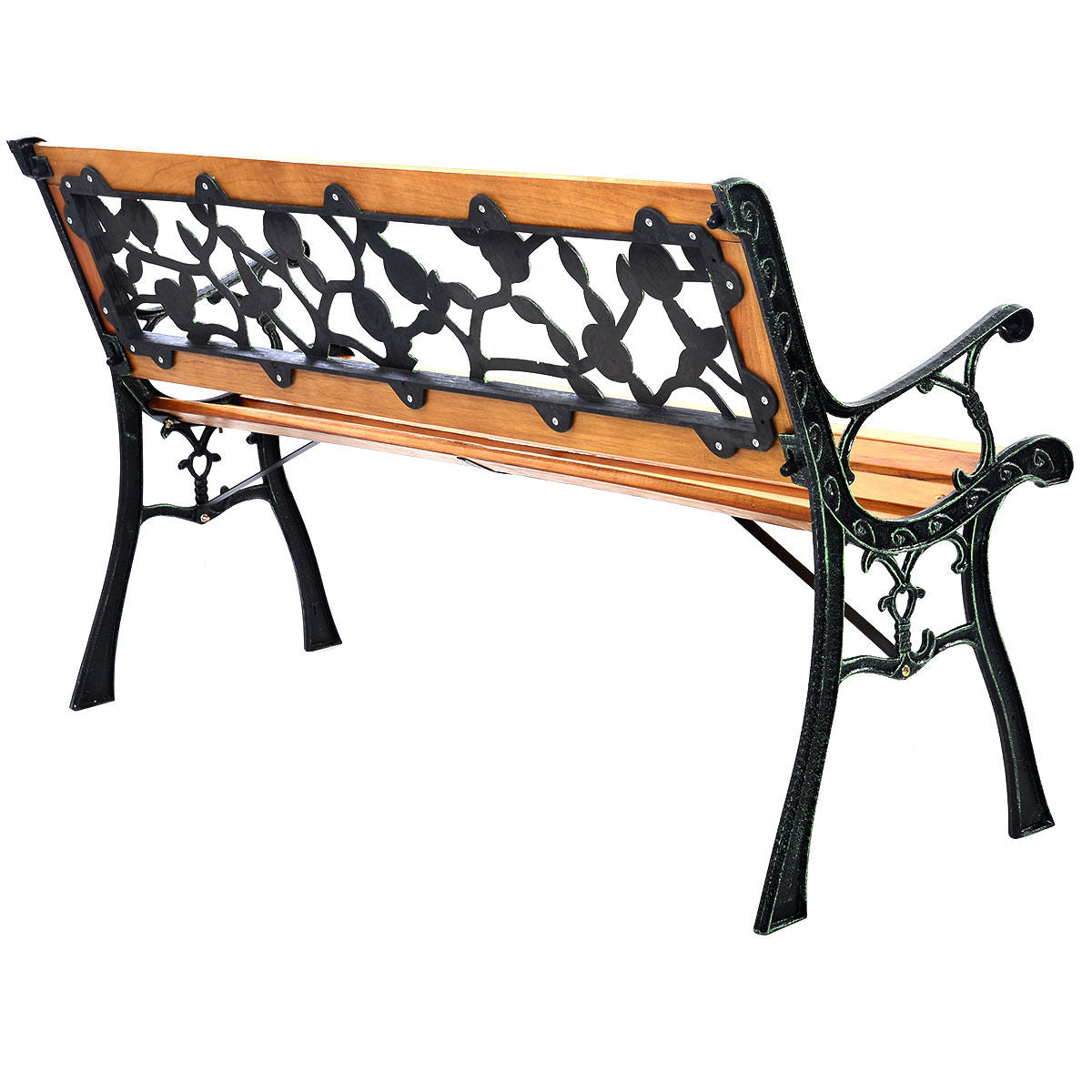 Banc de jardin pour porche et patio de 49 1/2 pouces