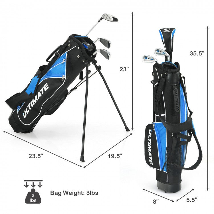 Junior Complete Golf Club Set for Age 8 to 10