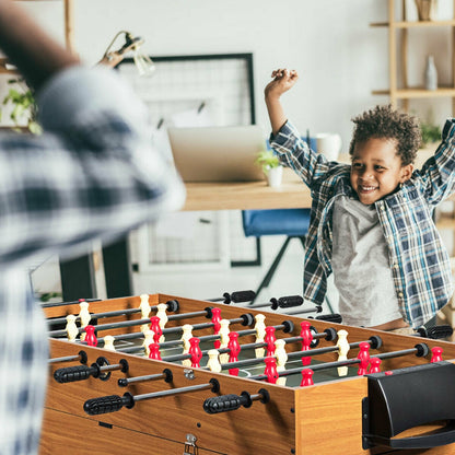 Table de jeu multifonction 3 en 1 de 48 pouces avec football pour salles de jeux