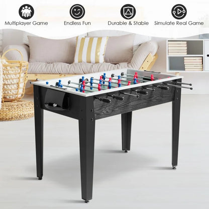 48 Inch Competition Sized Home Recreation Wooden Foosball Table