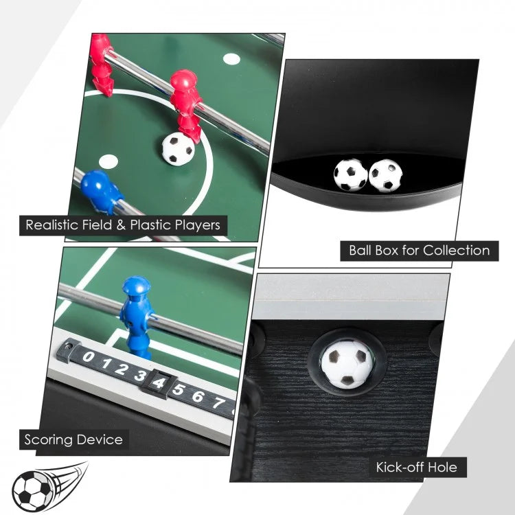 48 Inch Competition Sized Home Recreation Wooden Foosball Table