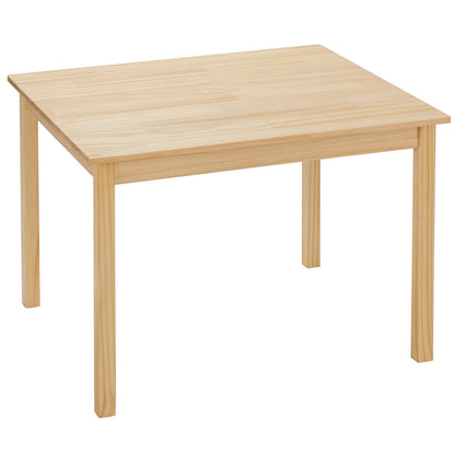 Ensemble de 5 chaises de table multicolores en bois de pin pour enfants - Multicolore