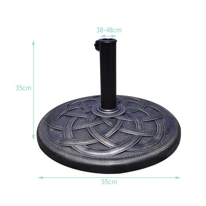 22 Inch Heavy Duty Round Umbrella Base Stand