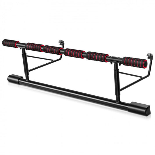 Barre de traction pliable pour porte avec poignée en mousse pour salle de sport à domicile