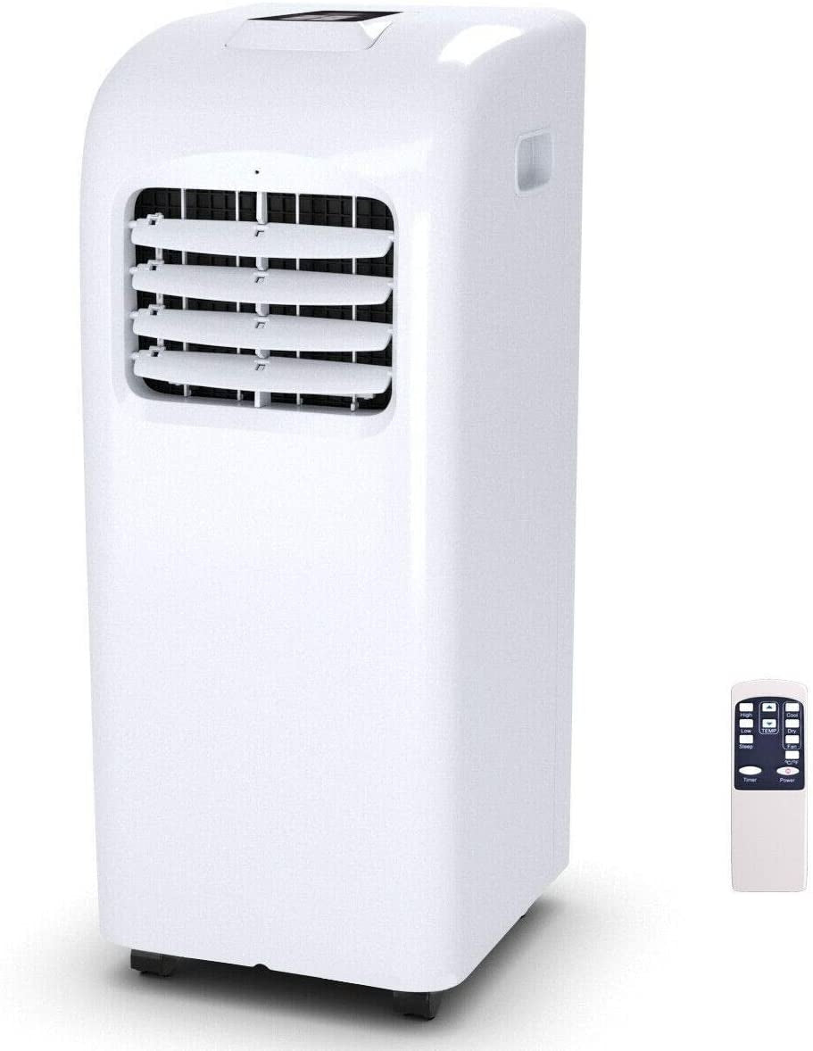 8000 BTU(Ashrae) Portable Air Conditioner with Dehumidifier Function