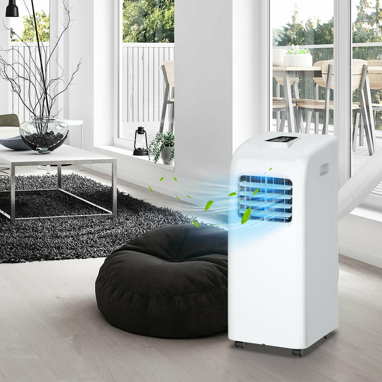 Climatiseur portable 8000 BTU (Ashrae) avec fonction déshumidificateur