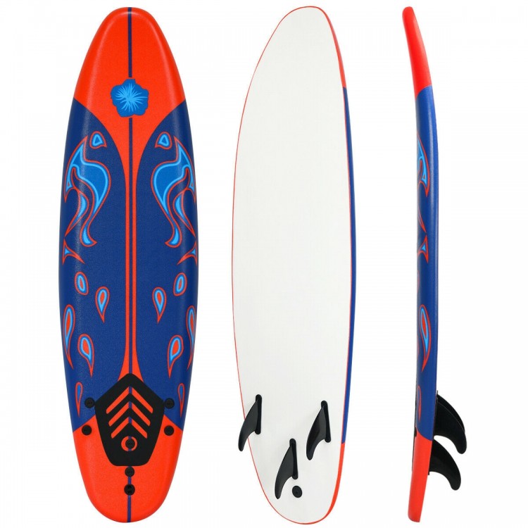 Planche de surf en mousse de 6 pieds pour surf sur la plage