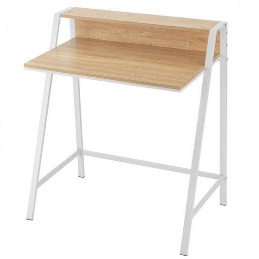 Bureau d'ordinateur à 2 niveaux pour ordinateur portable, table d'étude, d'écriture, poste de travail à domicile, nouveau