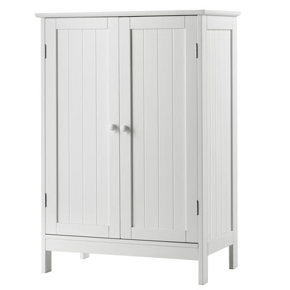 Armoire de rangement à double porte pour salle de bain