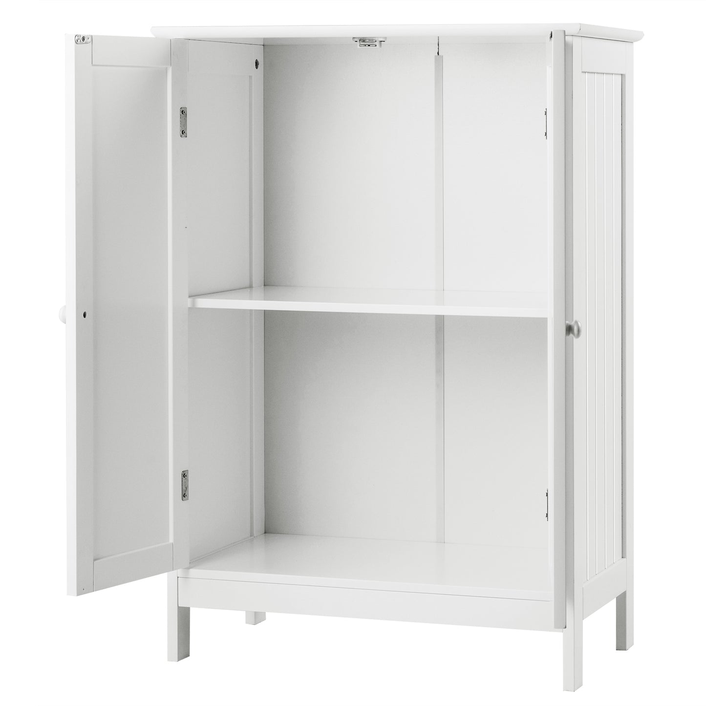 Armoire de rangement à double porte pour salle de bain